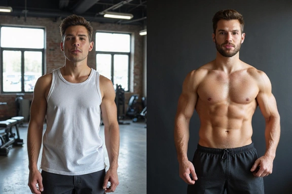 Roberto antes y después